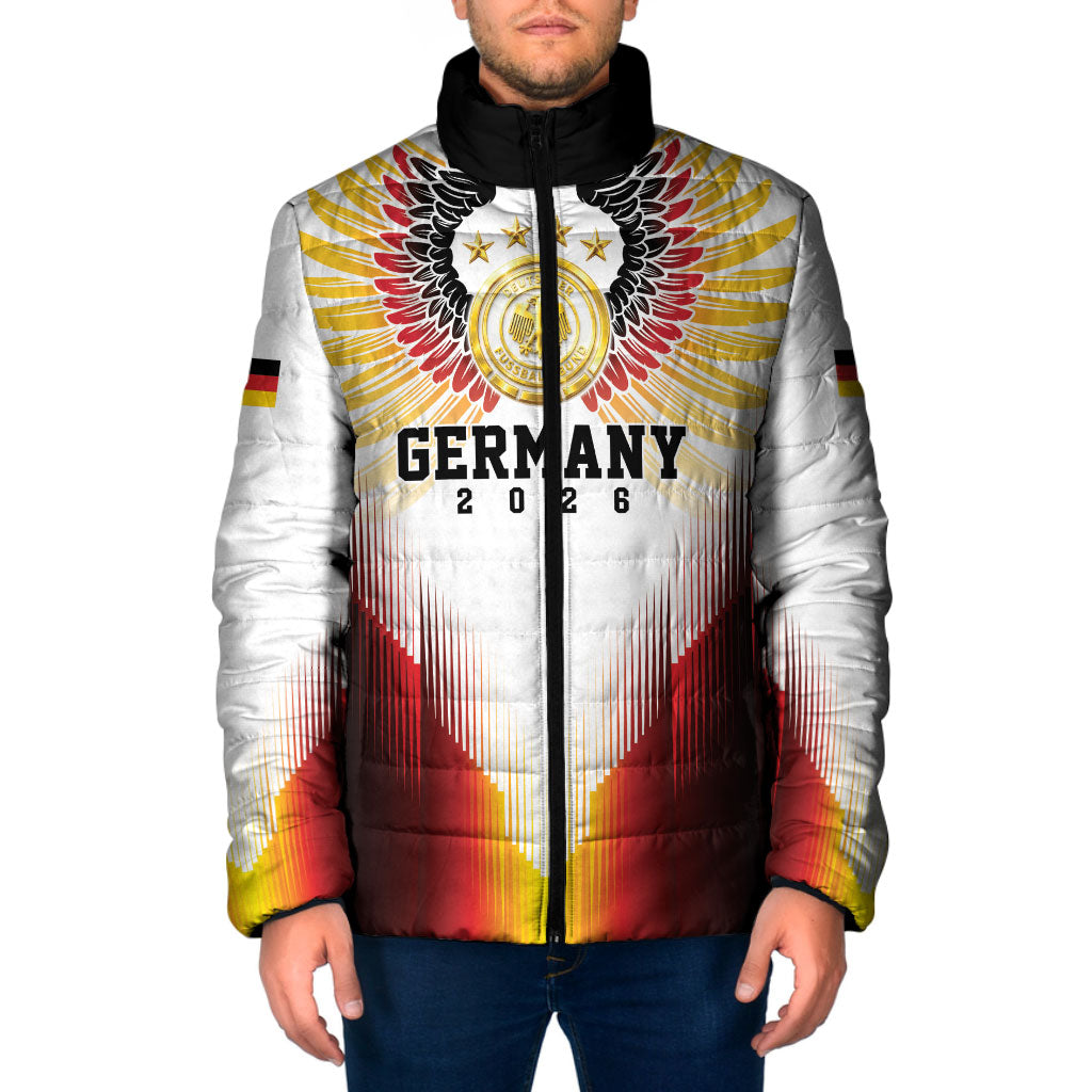 Custom Germany Football 2026 Padded Jacket Deutschland Eagle Wings Special Style