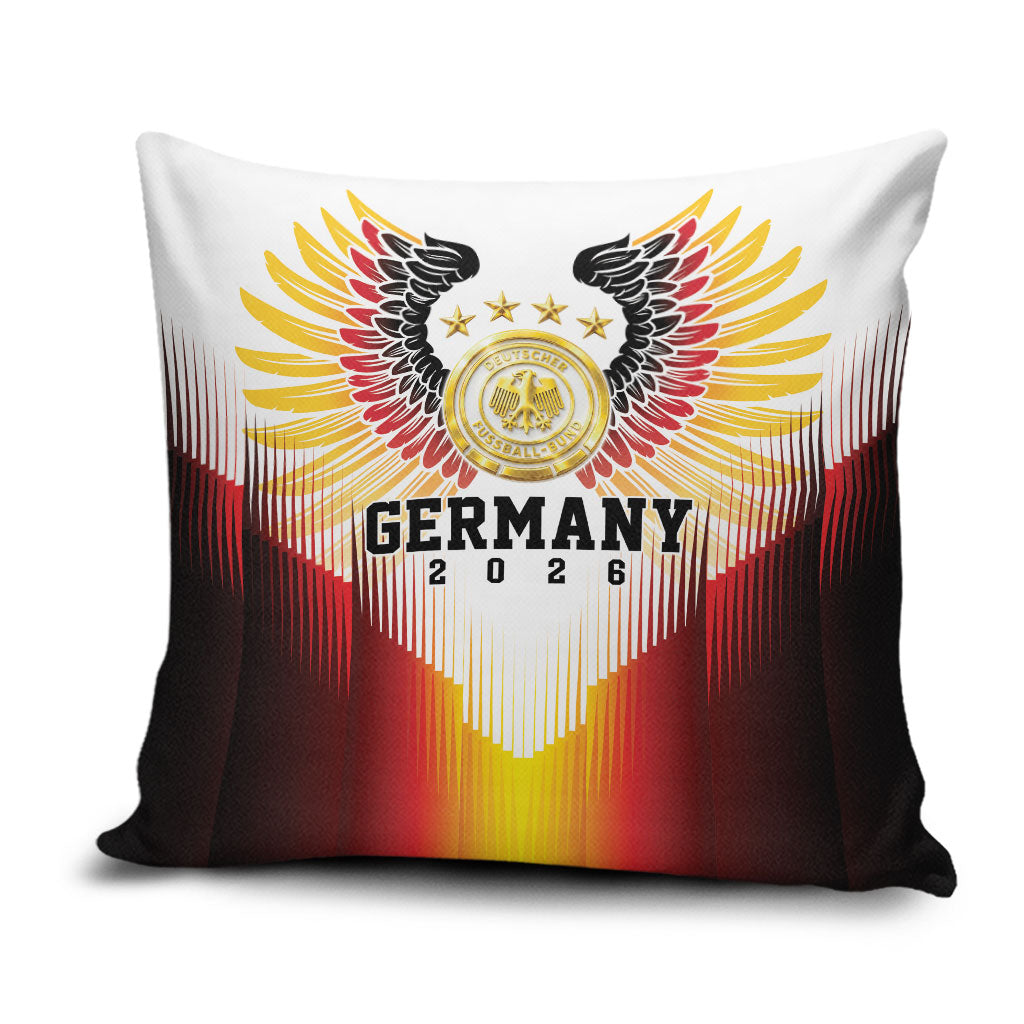 Germany Football 2026 Pillow Cover Deutschland Eagle Wings Special Style