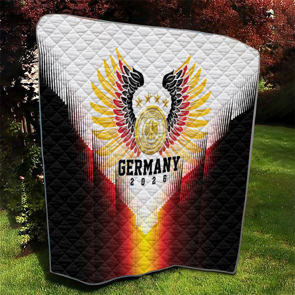 Germany Football 2026 Quilt Deutschland Eagle Wings Special Style