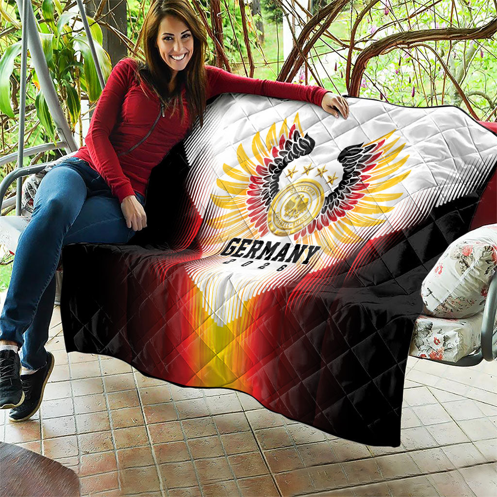 Germany Football 2026 Quilt Deutschland Eagle Wings Special Style