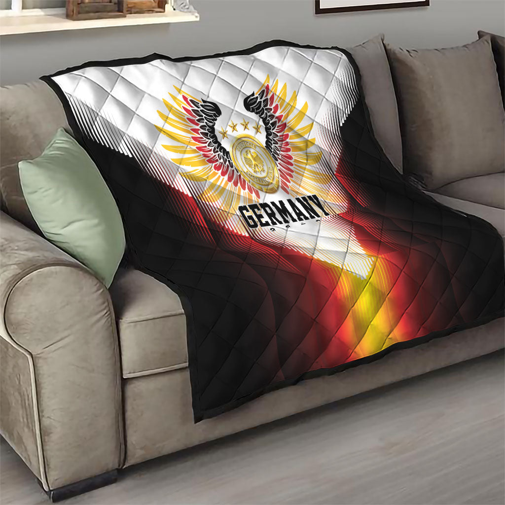Germany Football 2026 Quilt Deutschland Eagle Wings Special Style