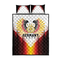 Germany Football 2026 Quilt Bed Set Deutschland Eagle Wings Special Style