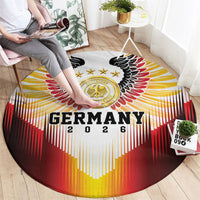 Germany Football 2026 Round Carpet Deutschland Eagle Wings Special Style