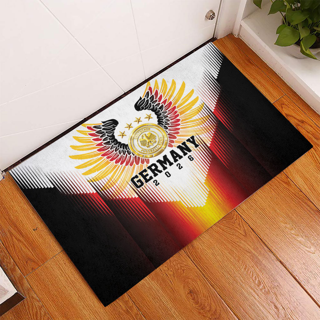 Germany Football 2026 Rubber Doormat Deutschland Eagle Wings Special Style