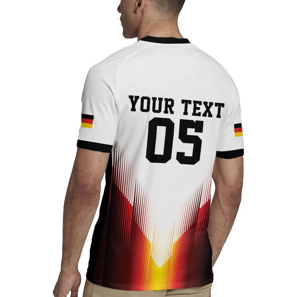 Custom Germany Football 2026 Rugby Jersey Deutschland Eagle Wings Special Style