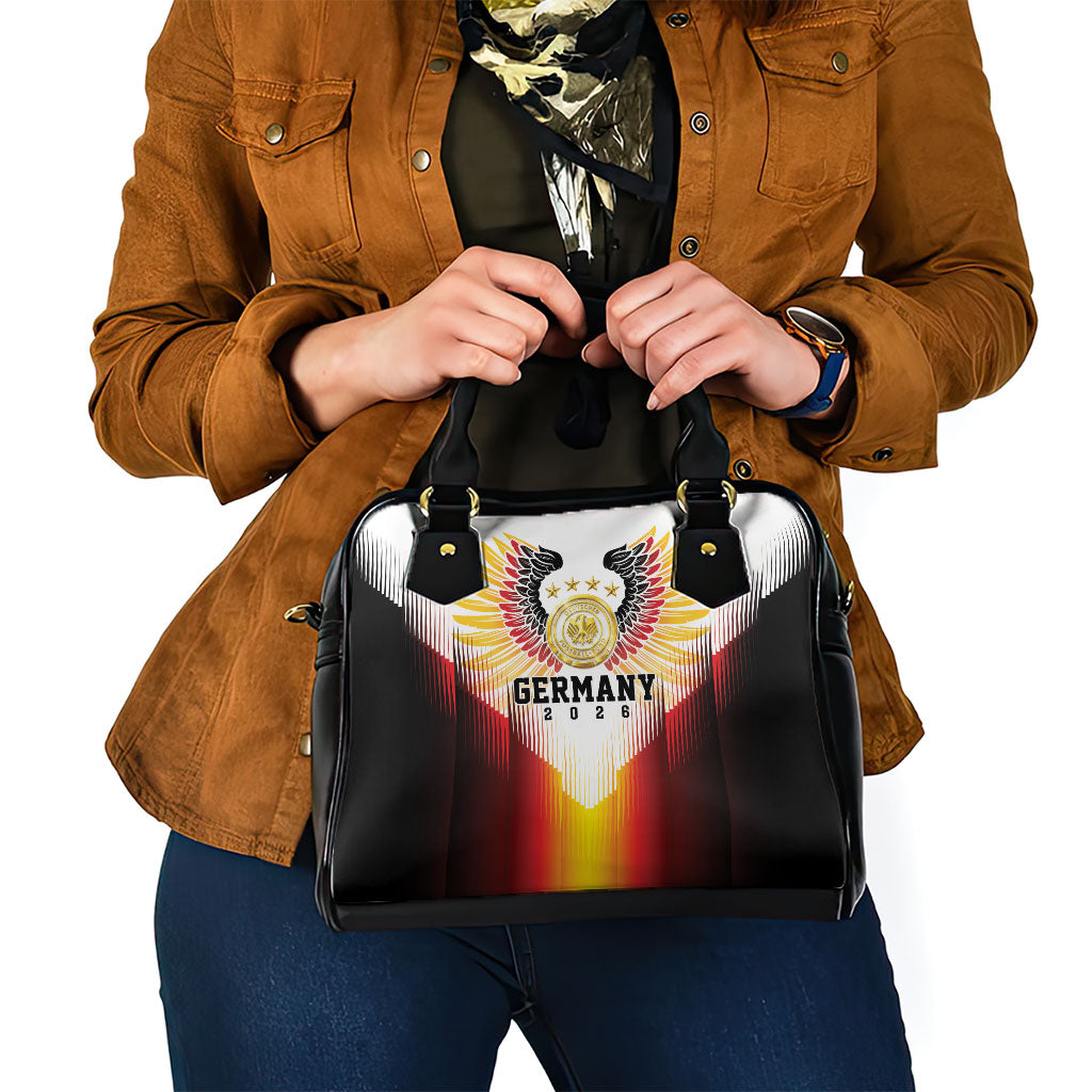Germany Football 2026 Shoulder Handbag Deutschland Eagle Wings Special Style