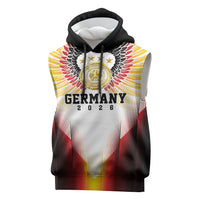 Custom Germany Football 2026 Sleeveless Hoodie Deutschland Eagle Wings Special Style