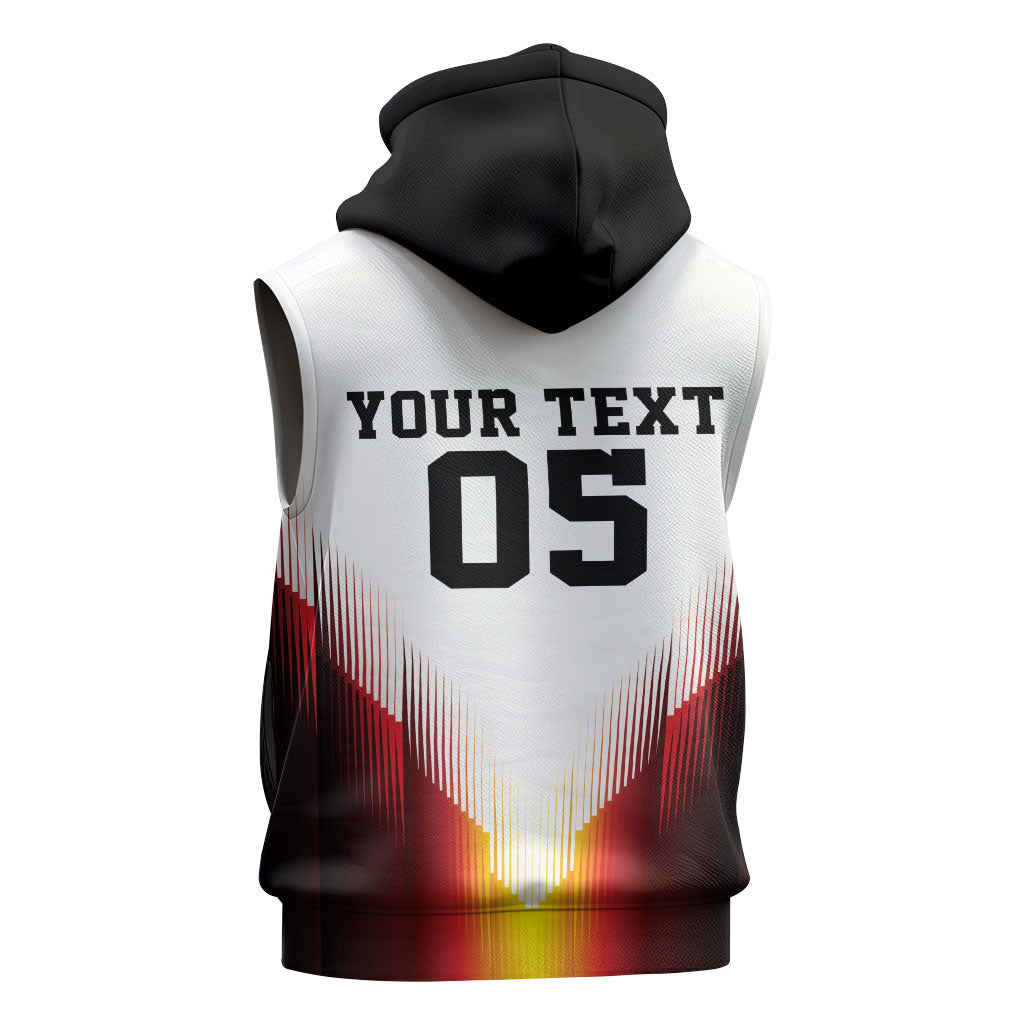 Custom Germany Football 2026 Sleeveless Hoodie Deutschland Eagle Wings Special Style