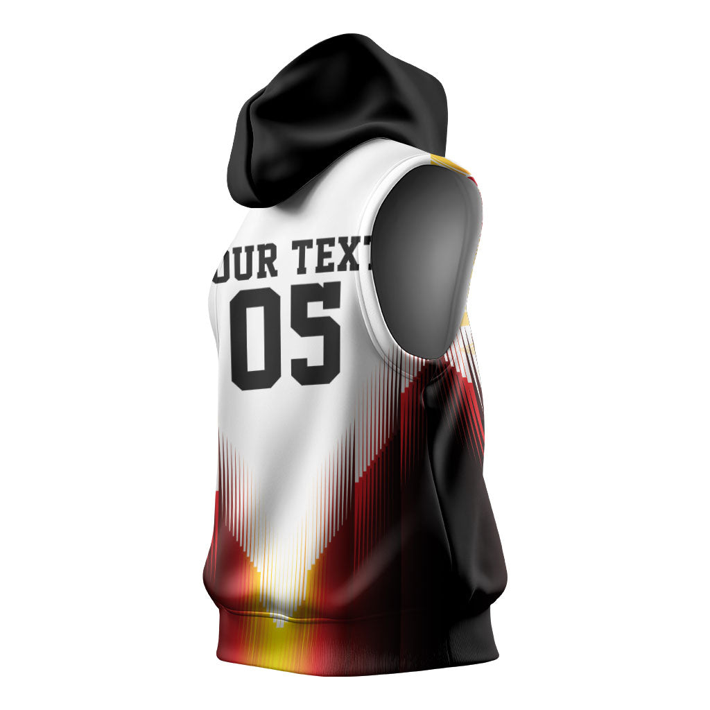 Custom Germany Football 2026 Sleeveless Hoodie Deutschland Eagle Wings Special Style