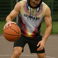 Custom Germany Football 2026 Sleeveless Hoodie Deutschland Eagle Wings Special Style