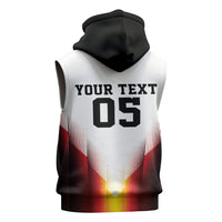 Custom Germany Football 2026 Sleeveless Zip Hoodie Deutschland Eagle Wings Special Style