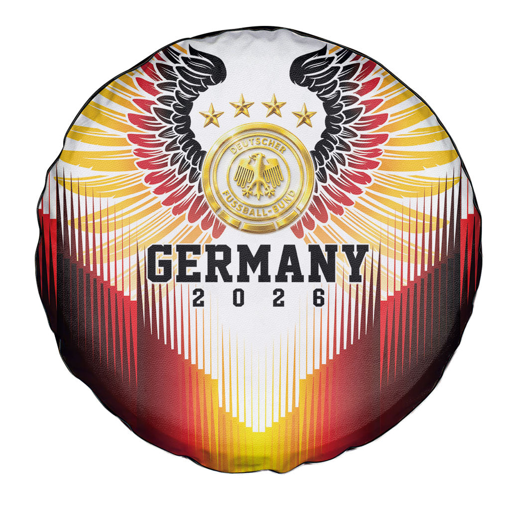 Germany Football 2026 Spare Tire Cover Deutschland Eagle Wings Special Style