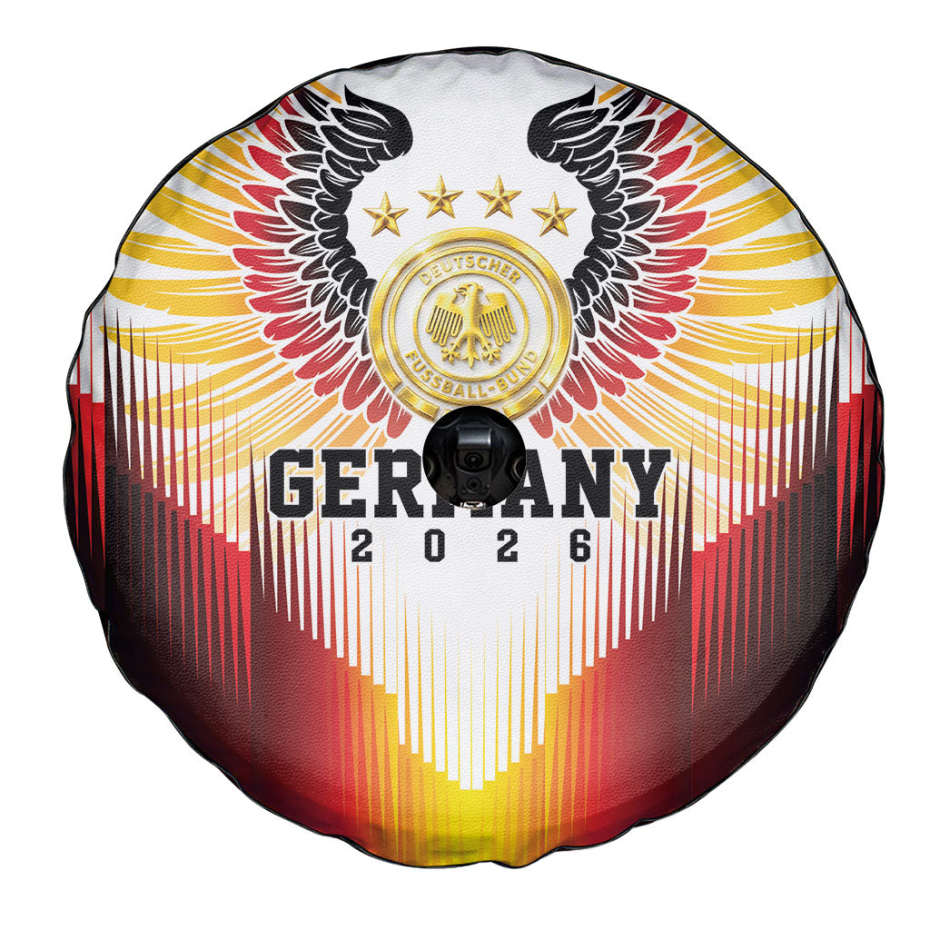 Germany Football 2026 Spare Tire Cover Deutschland Eagle Wings Special Style