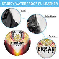 Germany Football 2026 Spare Tire Cover Deutschland Eagle Wings Special Style