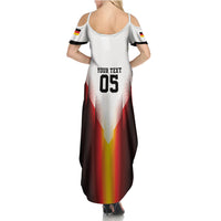 Custom Germany Football 2026 Summer Maxi Dress Deutschland Eagle Wings Special Style