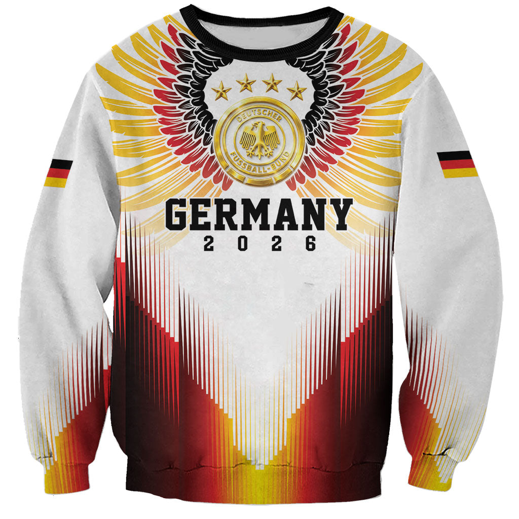 Custom Germany Football 2026 Sweatshirt Deutschland Eagle Wings Special Style