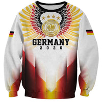 Custom Germany Football 2026 Sweatshirt Deutschland Eagle Wings Special Style