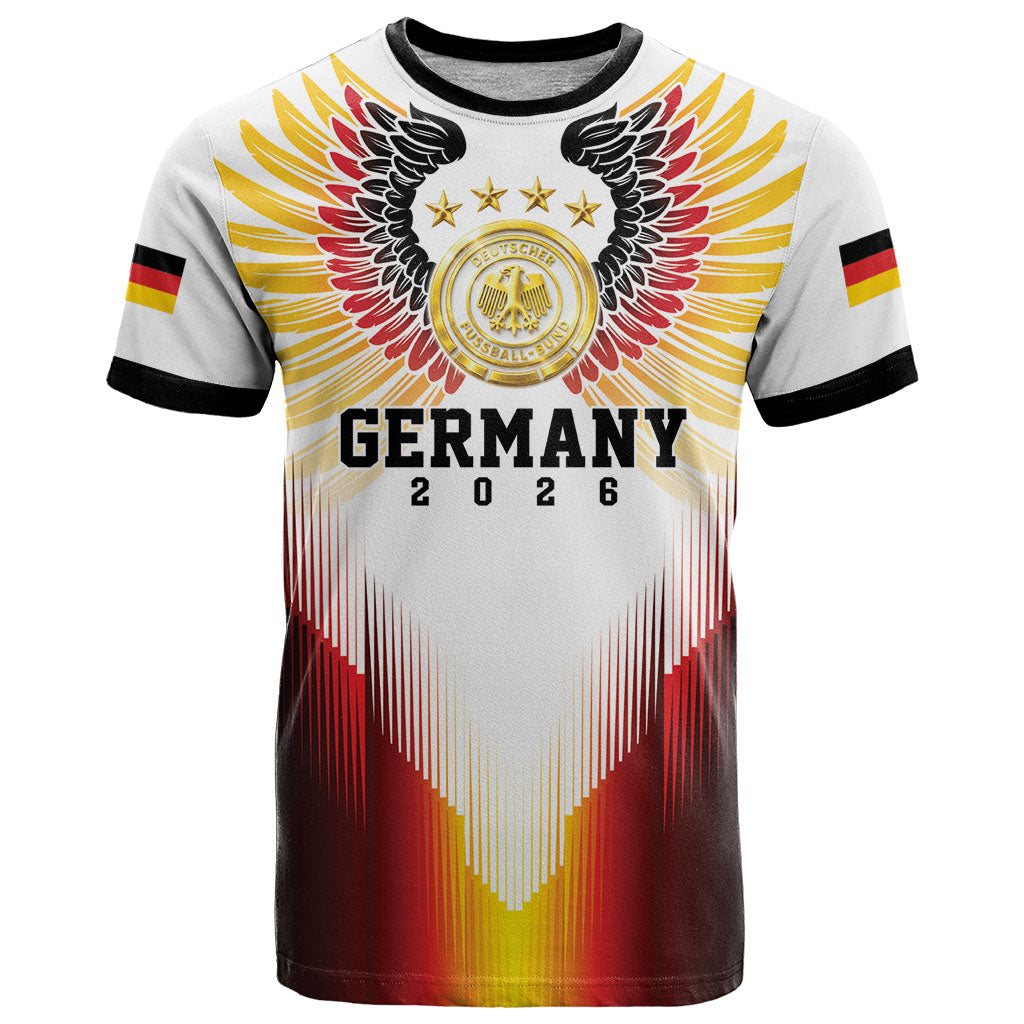 Custom Germany Football 2026 T Shirt Deutschland Eagle Wings Special Style