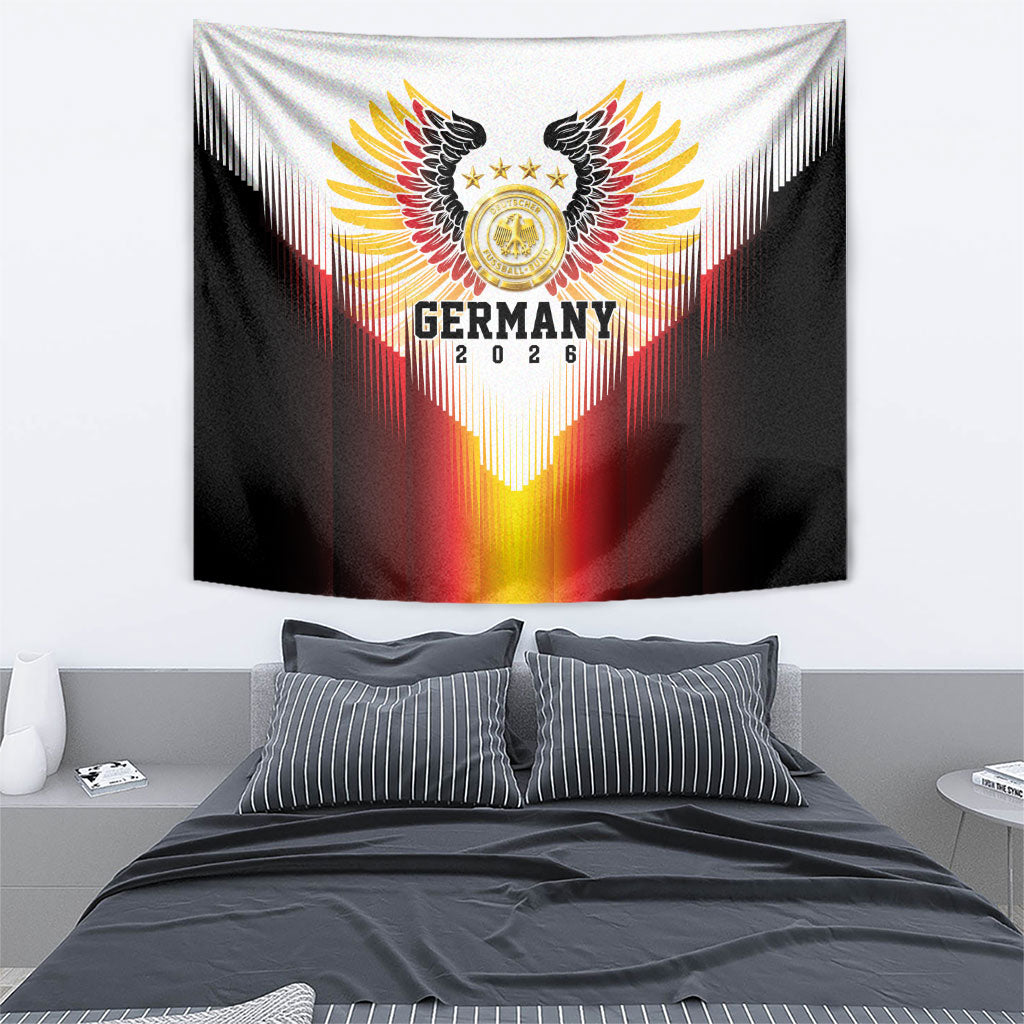 Germany Football 2026 Tapestry Deutschland Eagle Wings Special Style