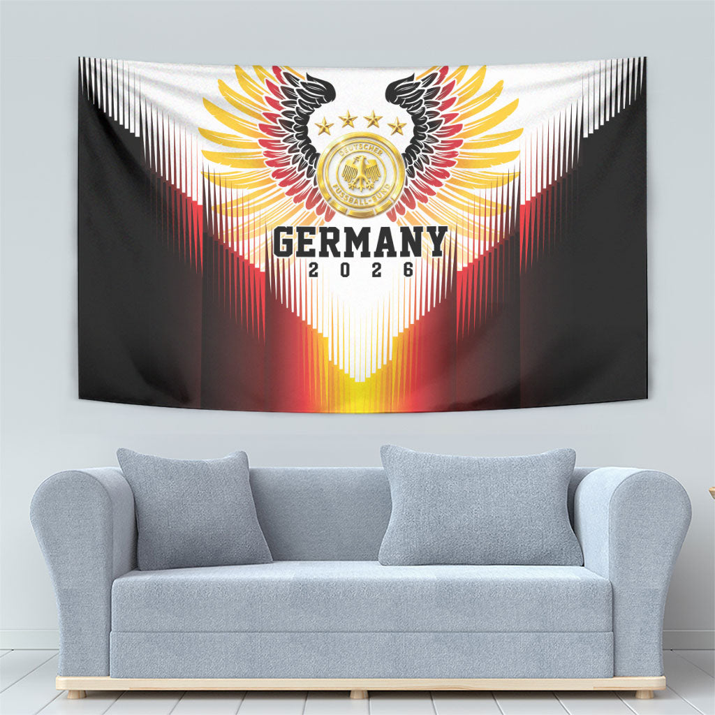 Germany Football 2026 Tapestry Deutschland Eagle Wings Special Style