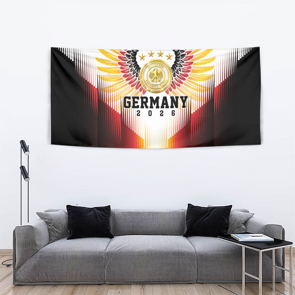 Germany Football 2026 Tapestry Deutschland Eagle Wings Special Style