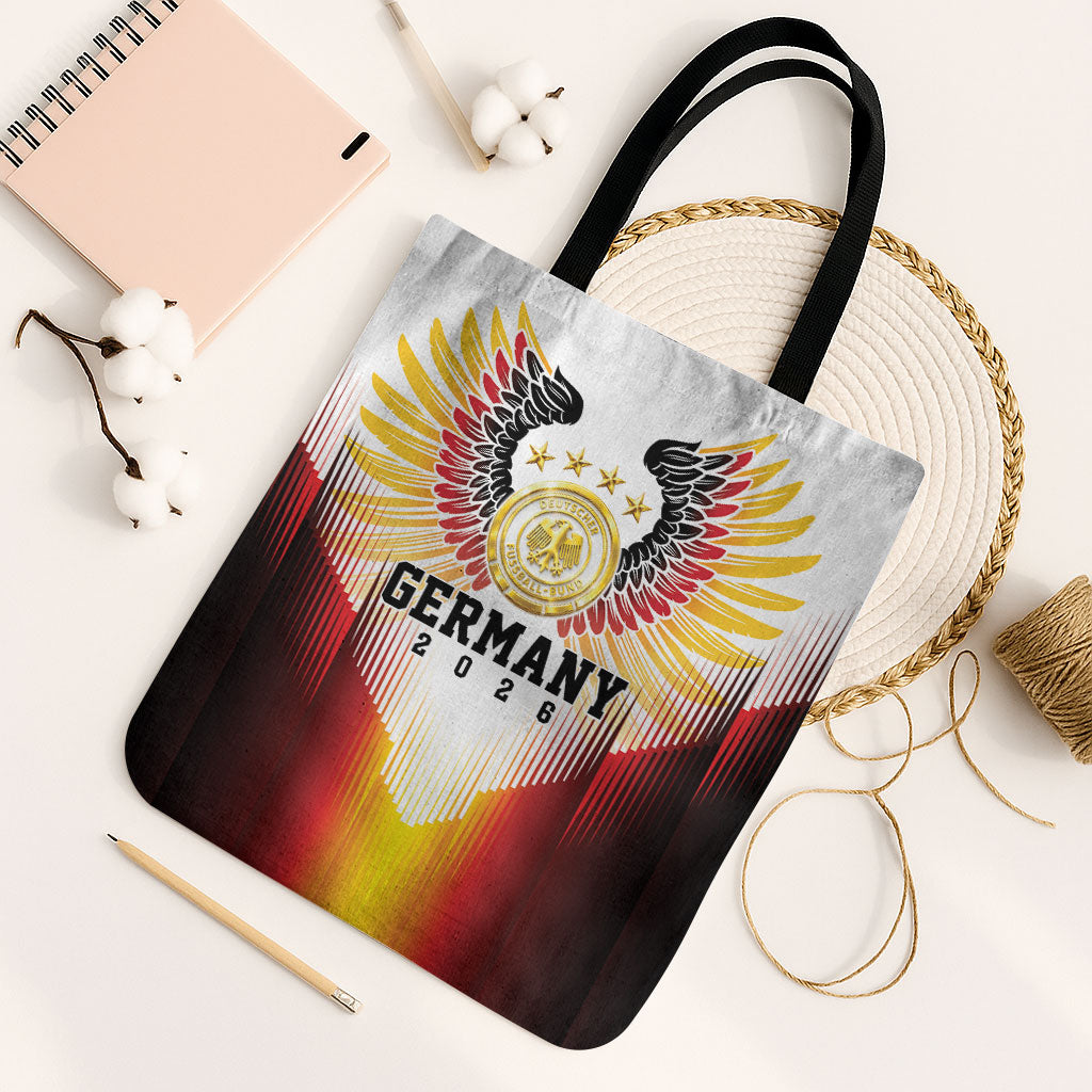 Germany Football 2026 Tote Bag Deutschland Eagle Wings Special Style