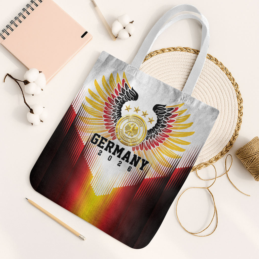 Germany Football 2026 Tote Bag Deutschland Eagle Wings Special Style