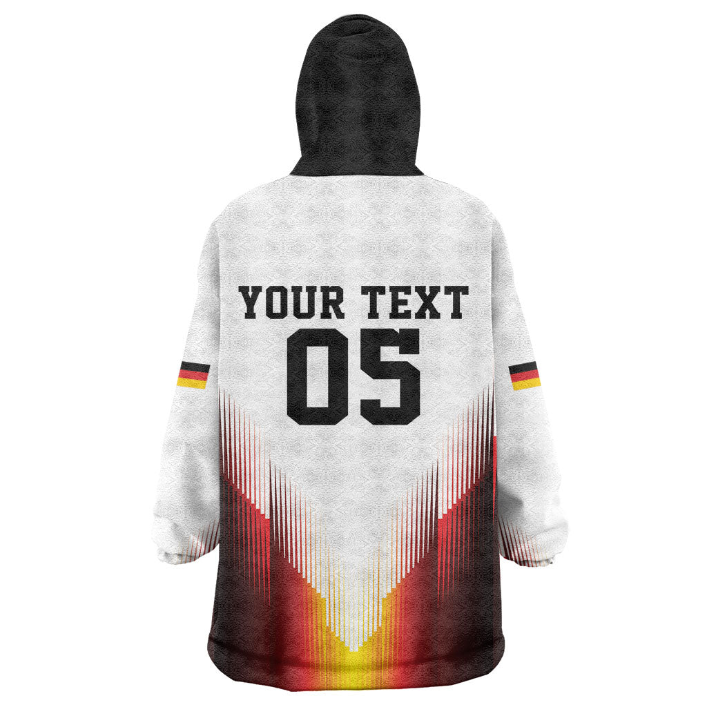 Custom Germany Football 2026 Wearable Blanket Hoodie Deutschland Eagle Wings Special Style
