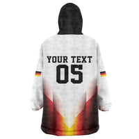 Custom Germany Football 2026 Wearable Blanket Hoodie Deutschland Eagle Wings Special Style