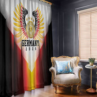 Germany Football 2026 Window Curtain Deutschland Eagle Wings Special Style