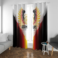 Germany Football 2026 Window Curtain Deutschland Eagle Wings Special Style
