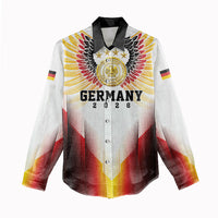 Custom Germany Football 2026 Women Casual Shirt Deutschland Eagle Wings Special Style