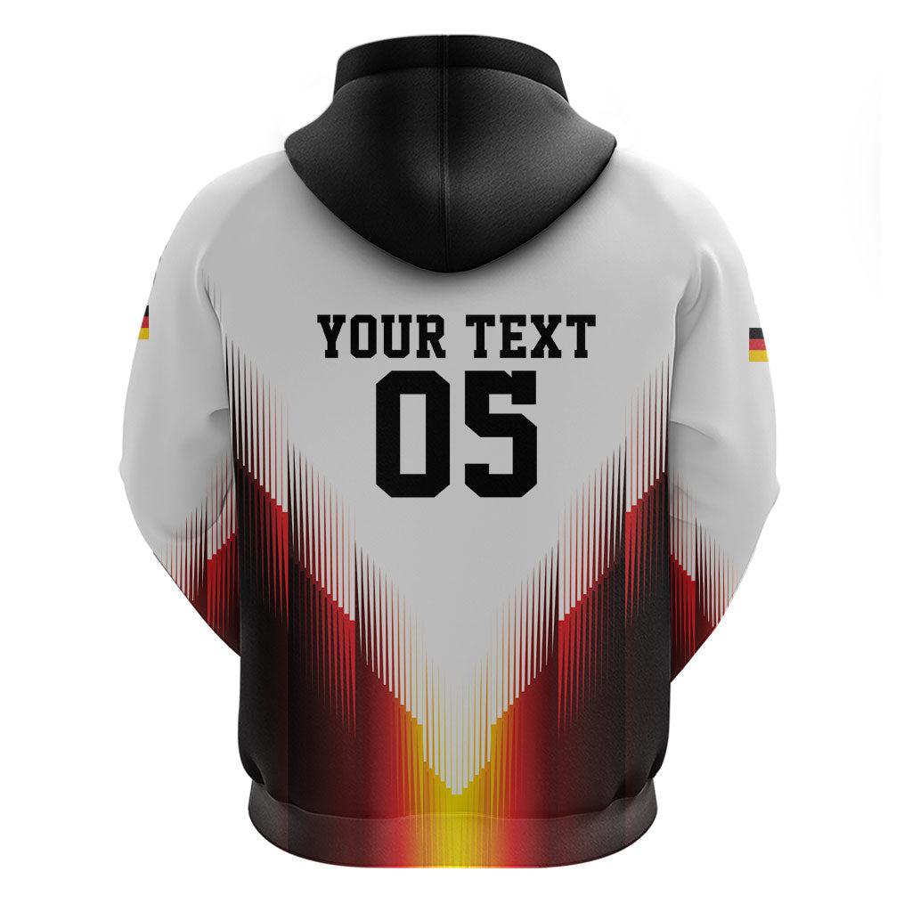Custom Germany Football 2026 Zip Hoodie Deutschland Eagle Wings Special Style