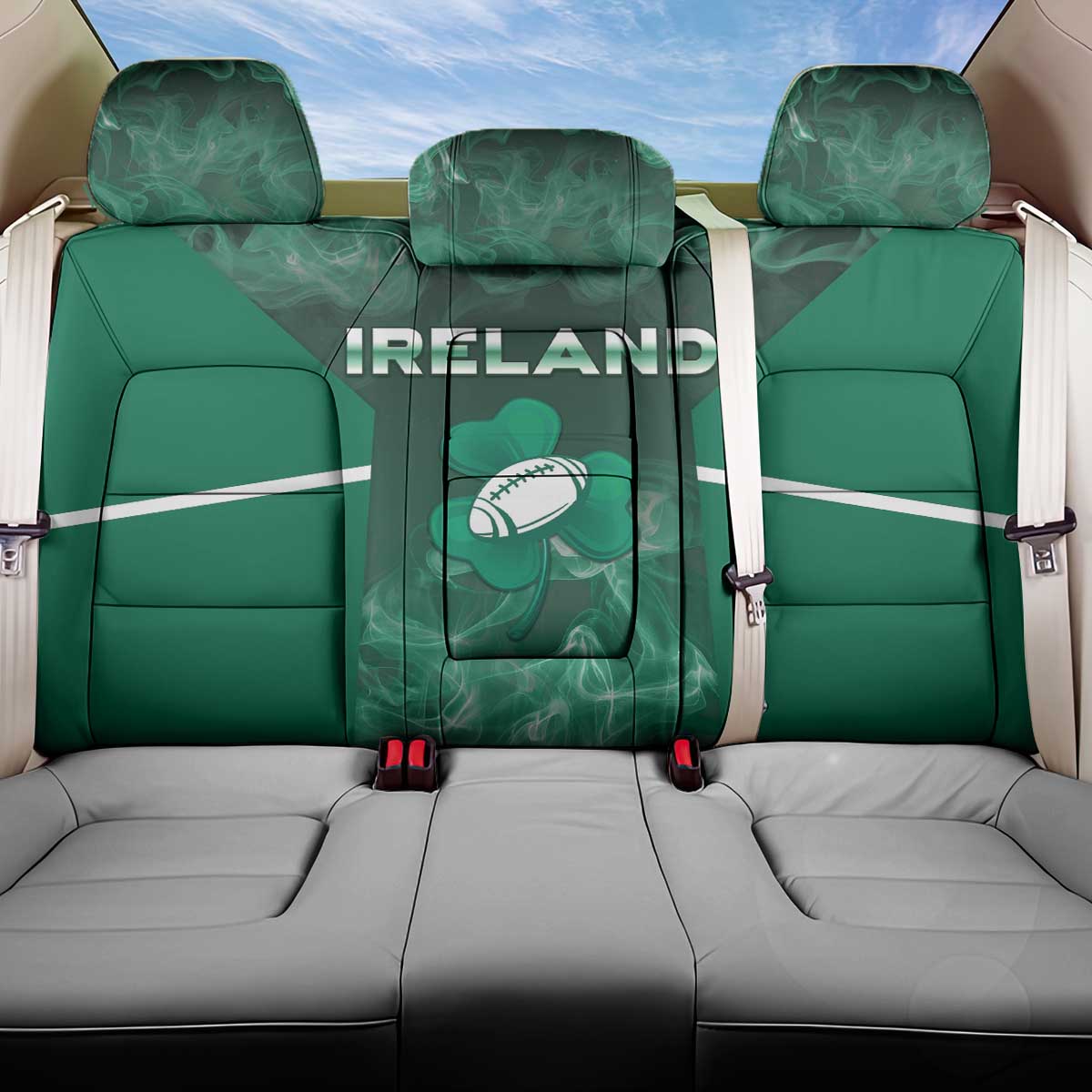 Ireland Rugby 2026 Back Car Seat Cover Unique Style