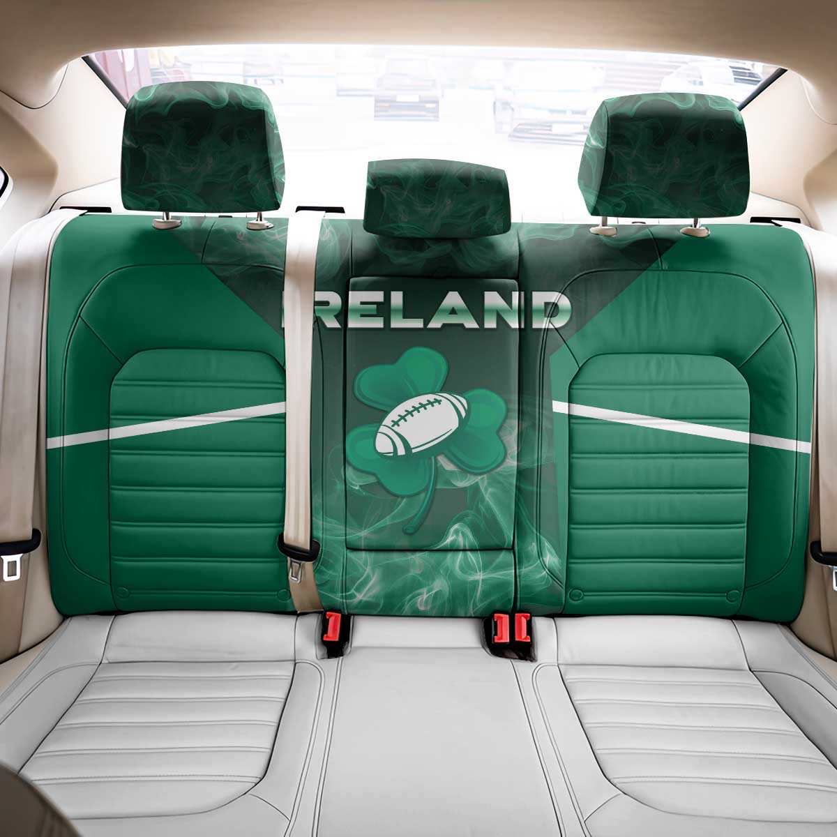 Ireland Rugby 2026 Back Car Seat Cover Unique Style