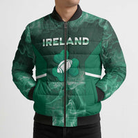 Custom Ireland Rugby 2026 Bomber Puffer Jacket Unique Style