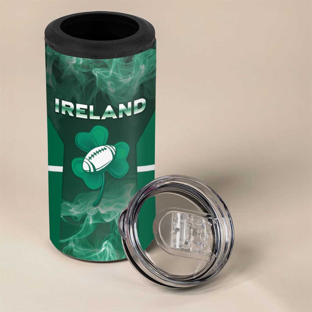 Custom Ireland Rugby 2026 4 in 1 Can Cooler Tumbler Unique Style