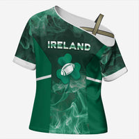 Custom Ireland Rugby 2026 Cross Shoulder Shirt Unique Style