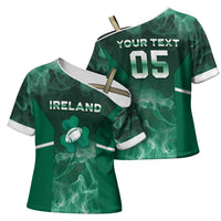 Custom Ireland Rugby 2026 Cross Shoulder Shirt Unique Style