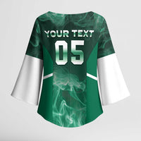 Custom Ireland Rugby 2026 Kimono Sleeve Blouse Unique Style