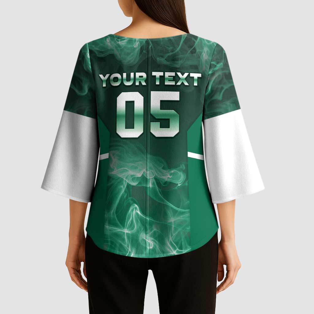 Custom Ireland Rugby 2026 Kimono Sleeve Blouse Unique Style