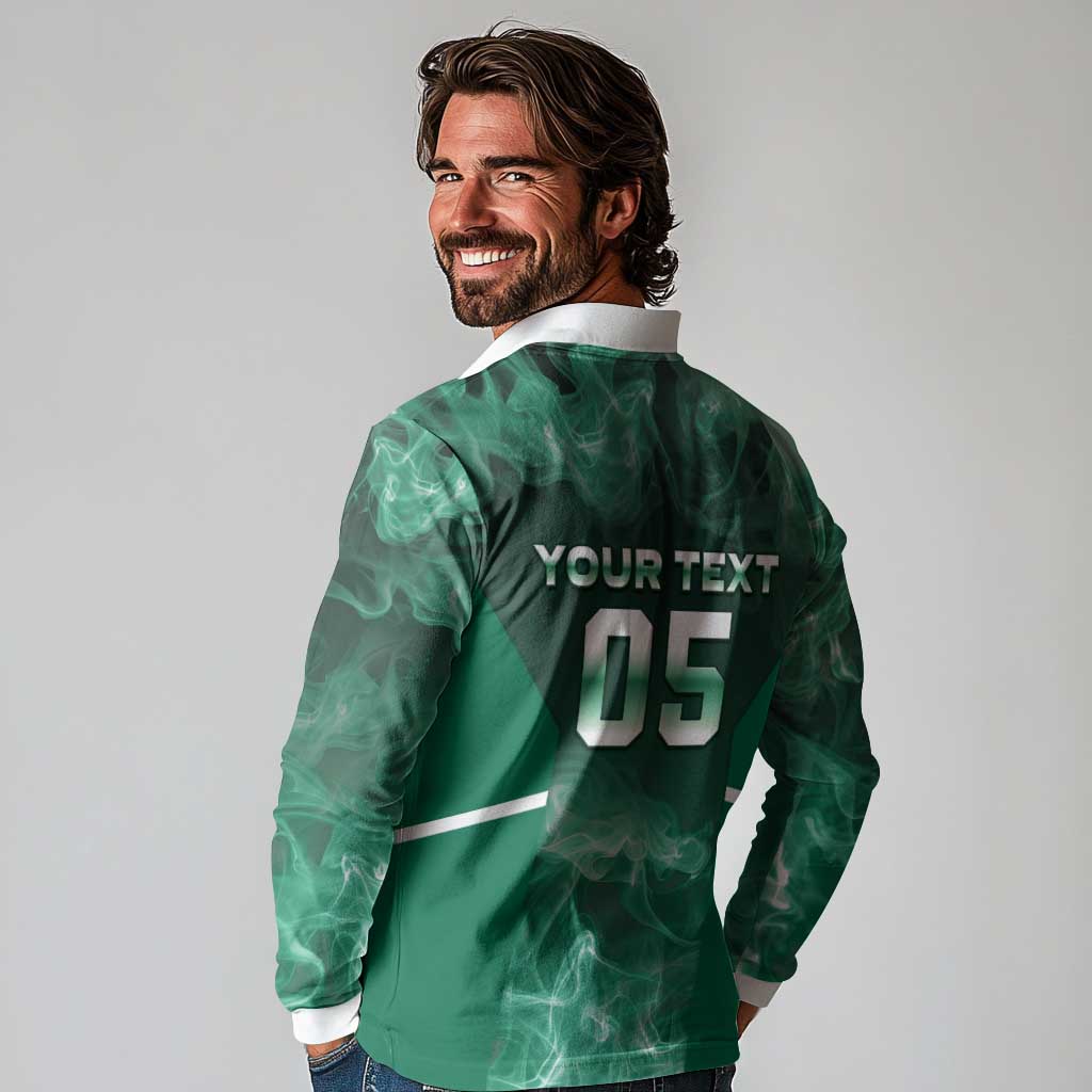Custom Ireland Rugby 2026 Long Sleeve Polo Shirt Unique Style