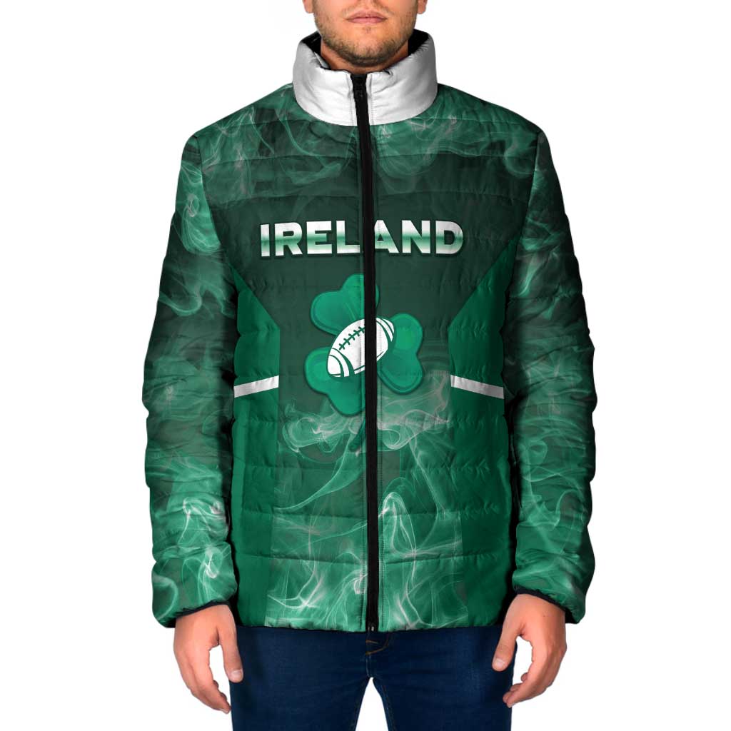 Custom Ireland Rugby 2026 Padded Jacket Unique Style