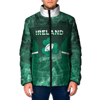 Custom Ireland Rugby 2026 Padded Jacket Unique Style