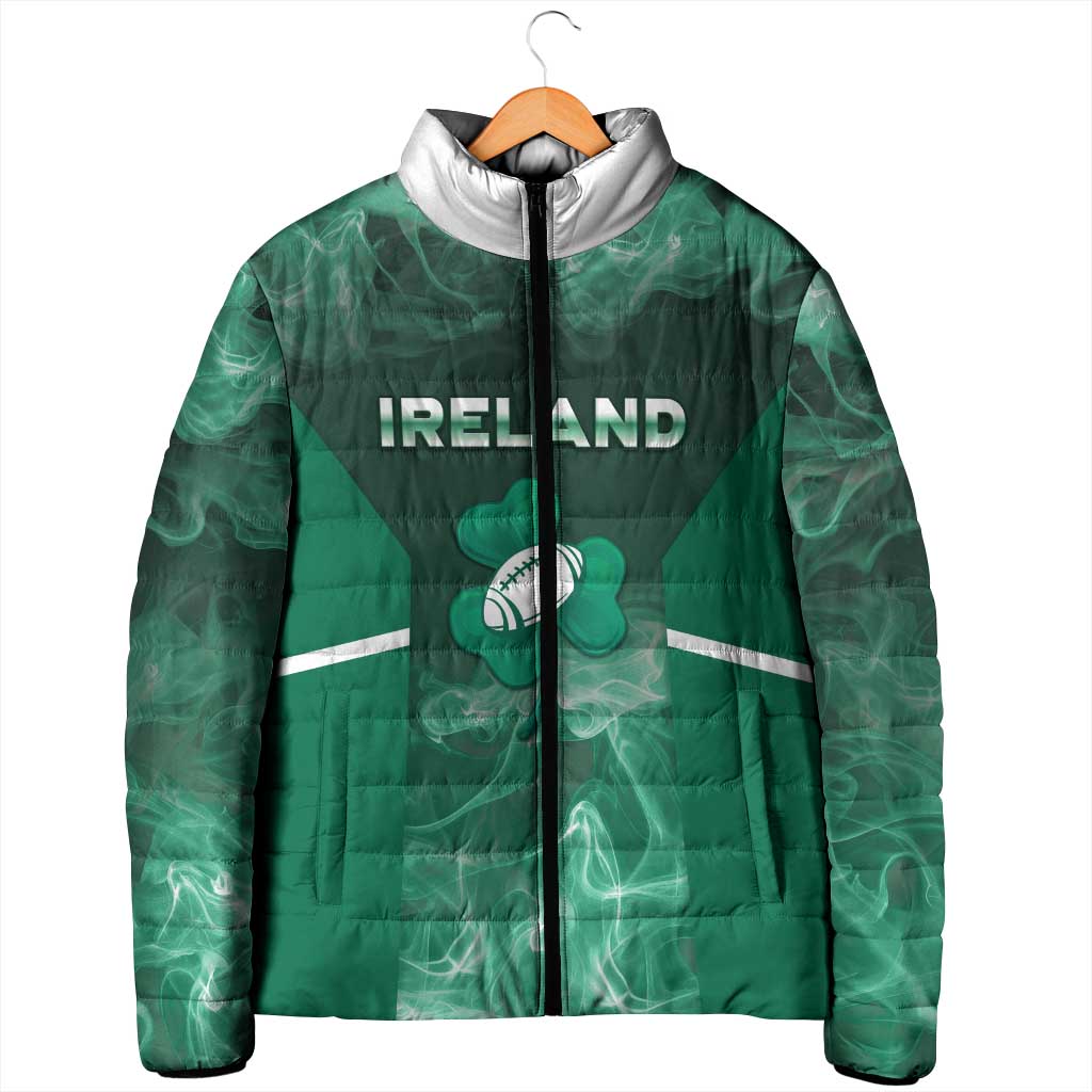 Custom Ireland Rugby 2026 Padded Jacket Unique Style