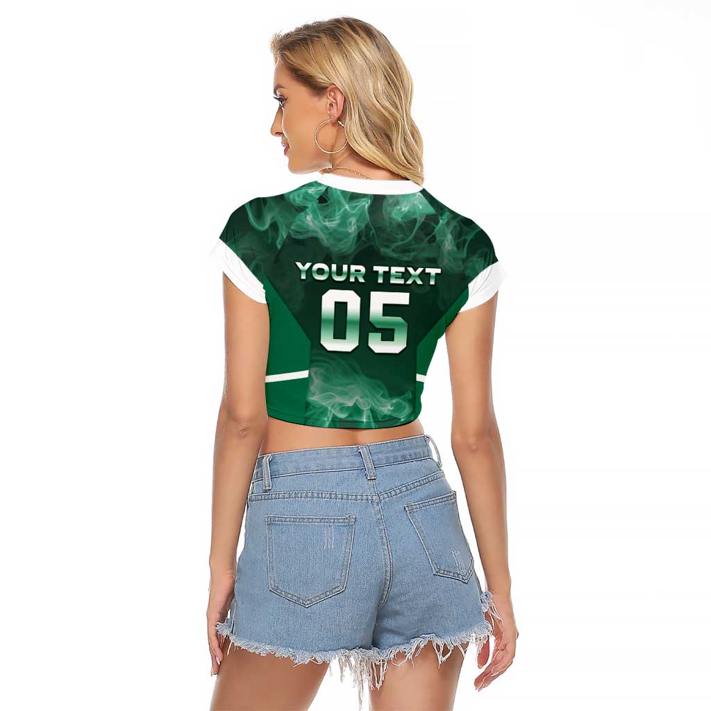 Custom Ireland Rugby 2026 Raglan Cropped T Shirt Unique Style