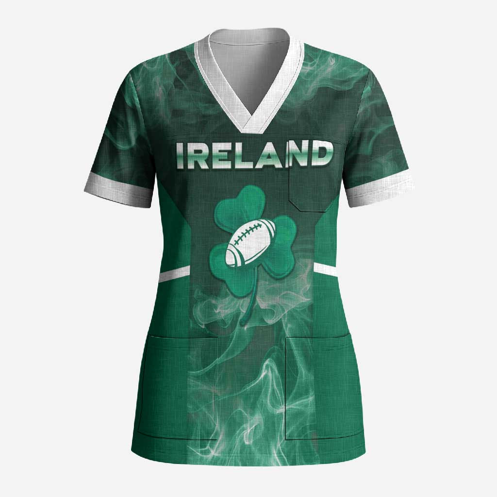 Custom Ireland Rugby 2026 Scrub Top Unique Style