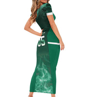 Custom Ireland Rugby 2026 Short Sleeve Bodycon Dress Unique Style
