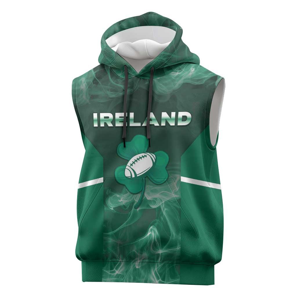 Custom Ireland Rugby 2026 Sleeveless Hoodie Unique Style