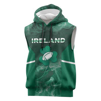 Custom Ireland Rugby 2026 Sleeveless Hoodie Unique Style